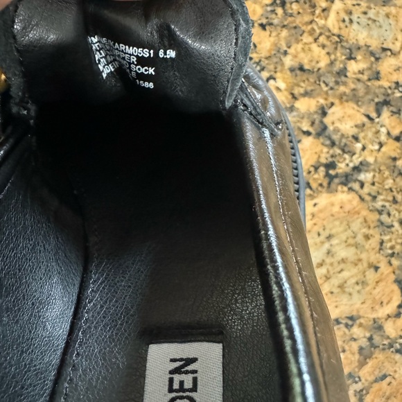 Steve Madden Karmine Loafer in Black Leather - Picture 4 of 5